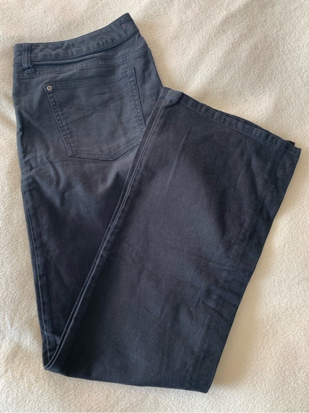 Gap Limited Edition Black Denim Jeans Button Zip 5-Pocket Women’s Cotton